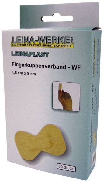 Fingerkuppenverband 50 Stück lose, 4,5 cm x 8 cm wasserfest