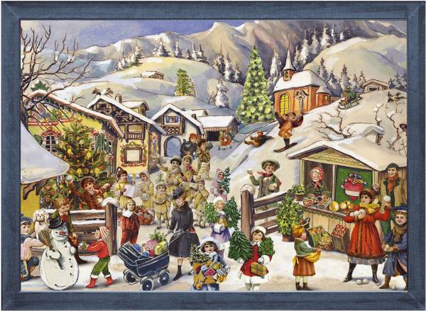 Adventkalender Winterdorf