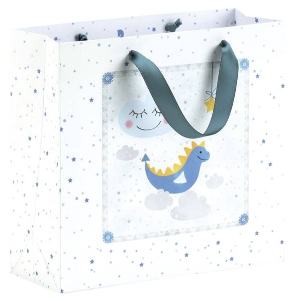 RÖSSLER Geschenktragetasche My little Star Boy 13681327000 210x200mm