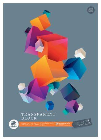 Transparentblock A3 25 Blatt 80g qm