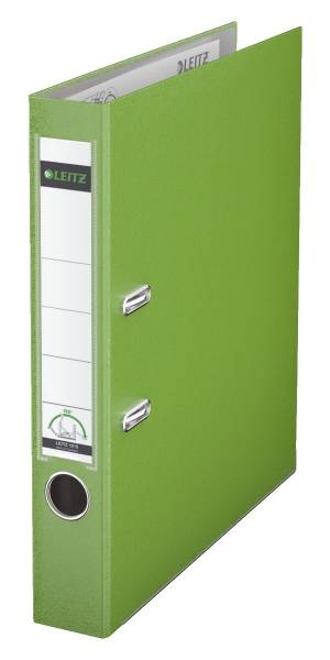 LEITZ Ordner Plastik A4 5cm hellgrün 1015-50-50 180° Mechanik