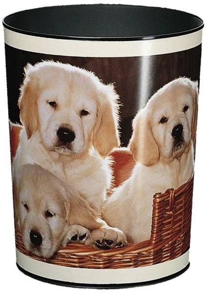 Papierkorb 13 L, Hunde