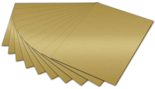 Tonpapier A4, gold glänzend