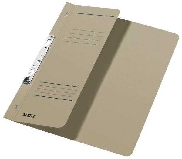 LEITZ Schlitzhefter A4 grau 3744-00-85 halber Deckel