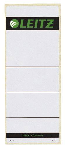 1647 Rückenschilder breit extra kurz, 61 x 157 mm, hellgrau