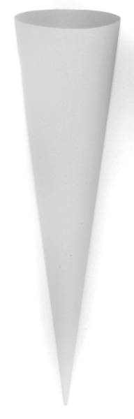 GOLDBUCH Bastelschultüte 70cm grau 97800 Rohling