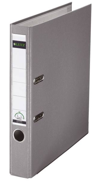 1015 Ordner Plastik A4, 52 mm, grau