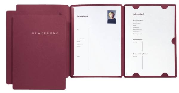 Bewerbungsset SELECT 3er Set, rot