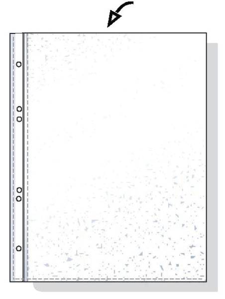 Standard Prospekthüllen genarbt, 0,05 mm, A4, 100 Stück