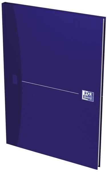 OXFORD Notizbuch A4 96Bl lin. blau 100101292 ECF Office