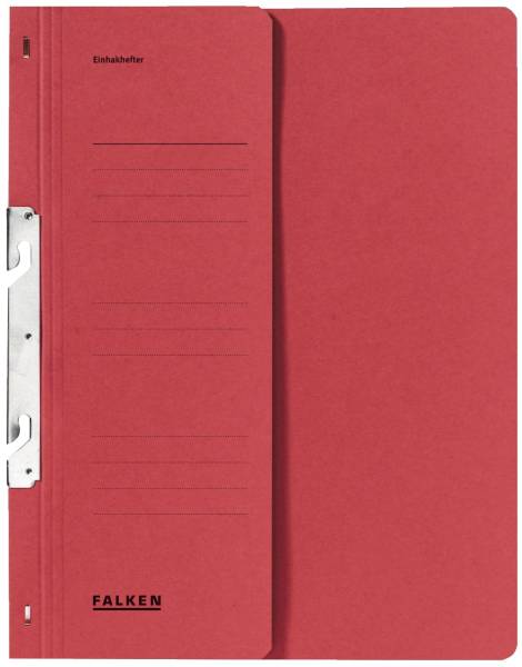 FALKEN Einhakhefter rot 80004005 1/2 Deckel