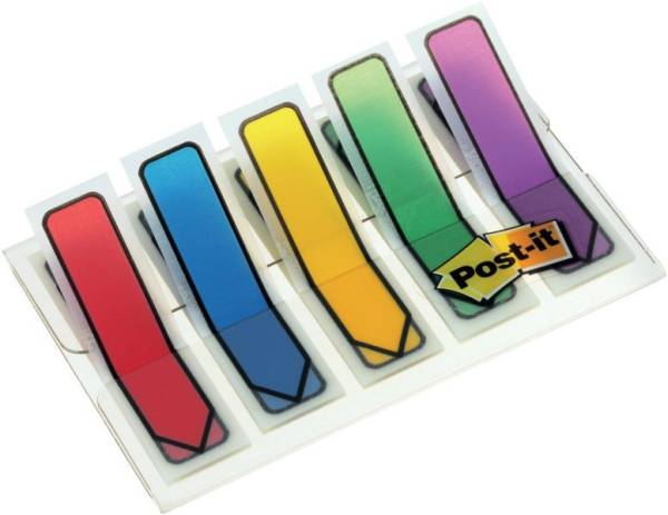POST-IT Index Pfeil 12x43 fbg.sortiert 684-ARR1