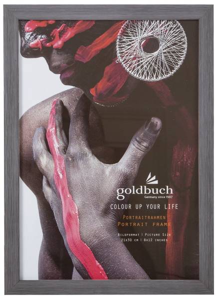 GOLDBUCH Bilderrahmen Colour up dunkelgrau 910805 f. 21x30cm
