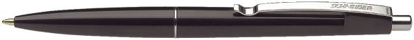 Kugelschreiber Office Druckmechanik, M, schwarz, Farbe des Schaftes: schwarz