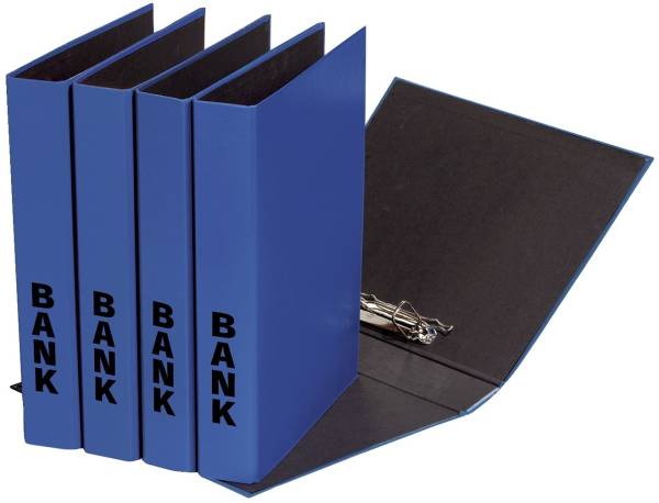 PAGNA Bankordner A4 blau 40851-06 26x32cm