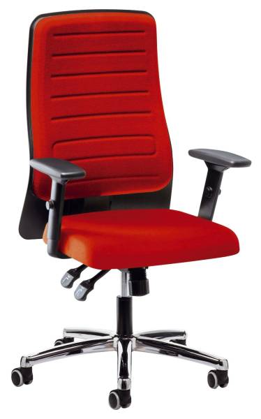 PROSEDIA Drehstuhl mit AL rubinrot 30024583 Eccon plus