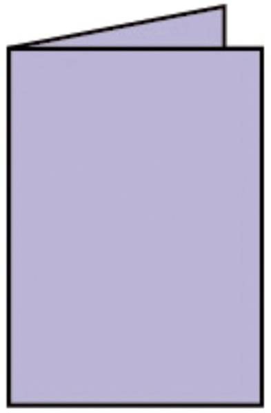RÖSSLER Briefkarte A6 HD 5ST lavendel 220706538