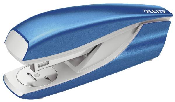 5502 Büroheftgerät NeXXt, Metall, 30 Blatt, blau metallic