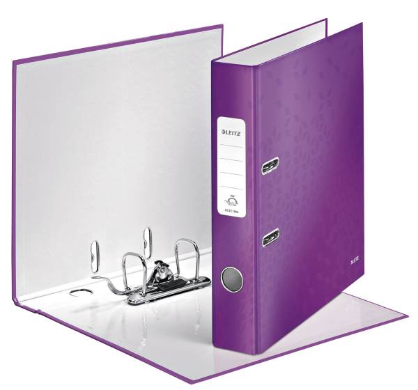 LEITZ Ordner A4 5cm Wow violett met. 1006-00-62