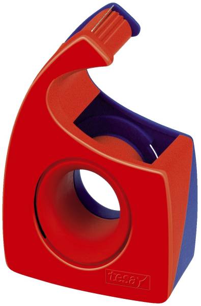 TESA Handabroller 19mm 10m rot/blau 57443-00001-00 leer Easy Cut