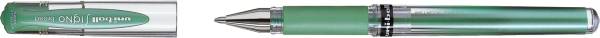 Gelroller uni ball SIGNO UM 153, Schreibfarbe: metallic grün®