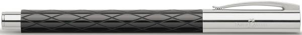FABER CASTELL Füller Kolben B Ambition schw. 148923 Rhombus