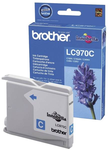 BROTHER Inkjetpatrone cyan LC970C