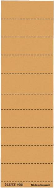 1901 Blanko Schildchen Karton, 100 Stück, orange