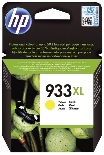 HP Inkjetpatrone Nr. 933XL yellow CN056AE