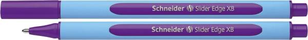 Kugelschreiber Slider Edge Kappenmodell, XB, violett