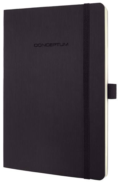 Notizbuch ca A5, punktkariert, 194 Seiten, schwarz, Softcover®