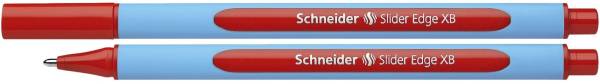 Kugelschreiber Slider Edge Kappenmodell, XB, rot