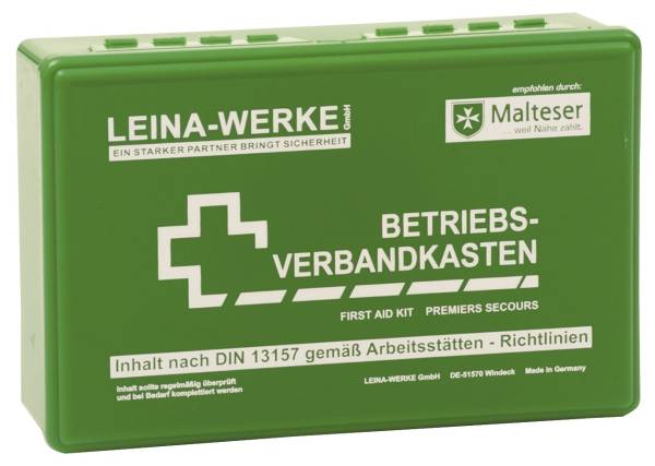 Betriebsverbandkasten klein ohne Wandhalterung