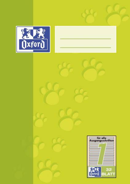 Heft A5 32 Blatt Lineatur 1