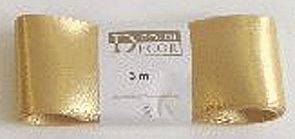 Doppelsatinband 40 mm x 3 m, gold