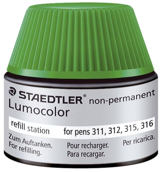 STAEDTLER Tankstelle Lumocolor grün 48715-5