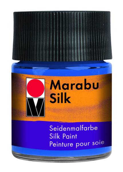 Seidenmalfarbe Silk mblau