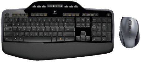 LOGITECH Tastatur +Maus schwarz 920-002420 MK710