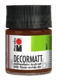 Decormatt Acryl, Hellbraun 047, 50 ml