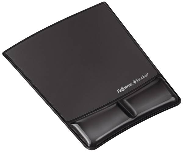 Handgelenkauflage mit Mauspad Health V Crystal 230 x 6 x 275 mm, schwarz