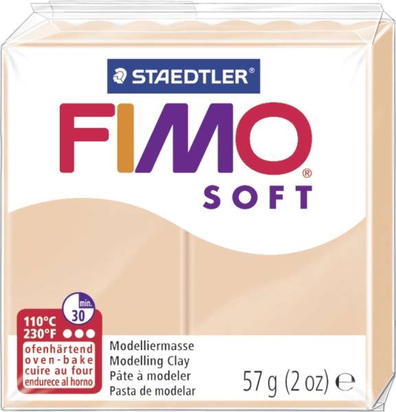 Modelliermasse soft 56 g, haut hell®