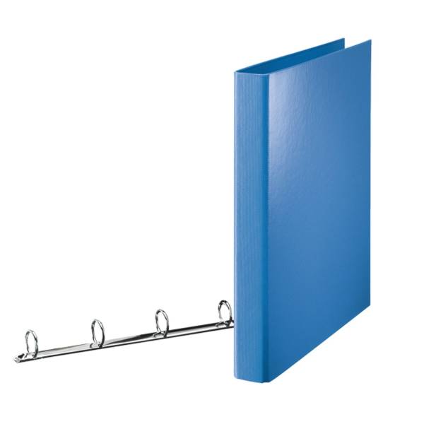 ESSELTE Ringbuch A4 4 Ring 25mm blau 82335