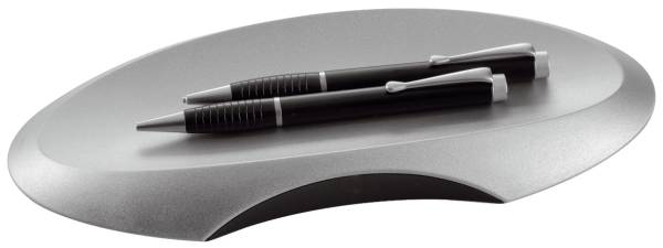 Stiftschale DELTA Silber Edition,1 Fach, silber