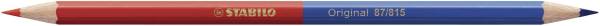 STABILO Farbstift rot/blau 87/815 Original