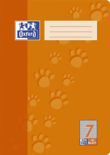 Heft A4 16 Blatt Lineatur 7
