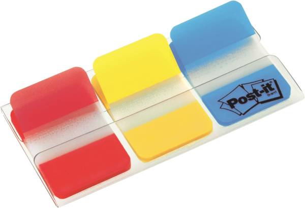 POST-IT Index 25,4x38mm sort. 686-RYB