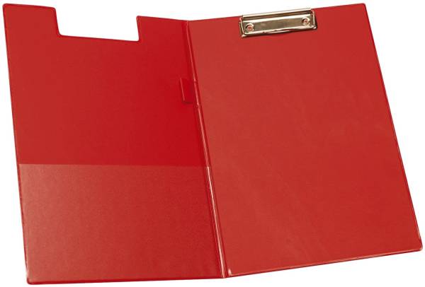 Q-CONNECT Klemmbrettmappe A4 rot KF01302 PVC