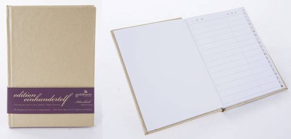 Adressbuch Edition 111 gold