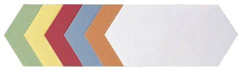 Moderationskarte Rhombus, 205 x 95 mm, sortiert, 500 Stück