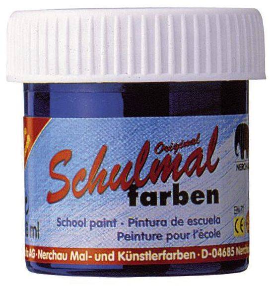 LACUFA Schulmalfarbe 18ml ultramarin K102032 Becher